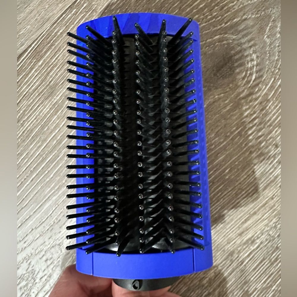 Dyson Airwrap Firm Smoothing Brush Attachment in Blue Blush
